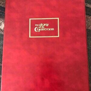 The Glory Of Christmas First Day Issue Stamp Album Assortment of Stamps 1980